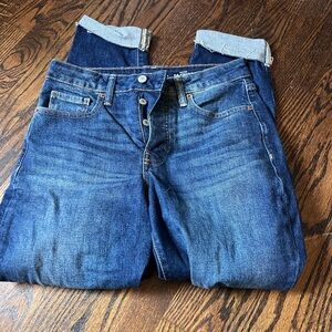 Old Navy Relaxed Fit Dark Blue Jeans